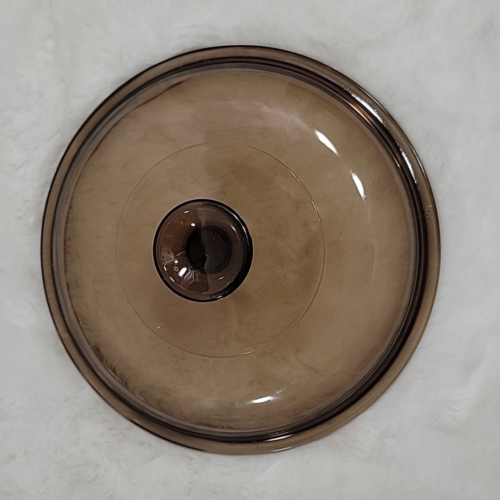 Pyrex Round Lid V-2.5-C Brown Tint